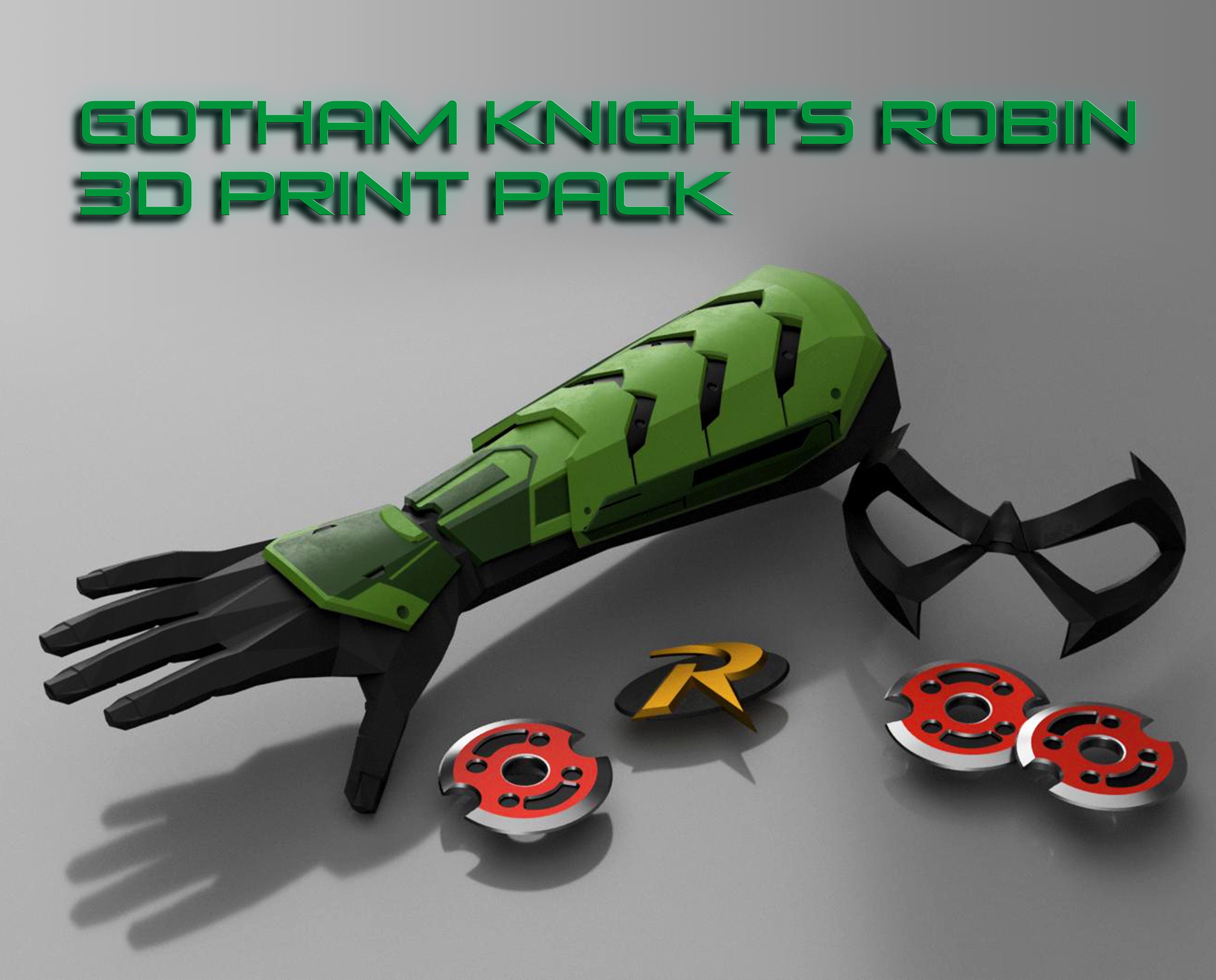 STL file Gotham Knights Tv Series Batarang 🦇・3D printable model to  download・Cults