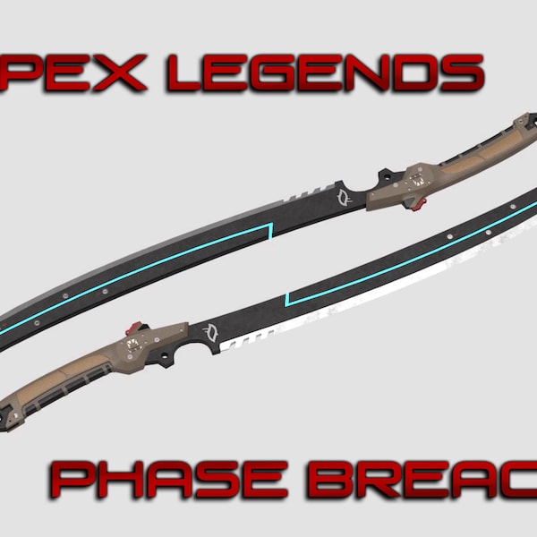 Brèche de phase, fichier 3D d'épée en frêne inspirée d'Apex Legends