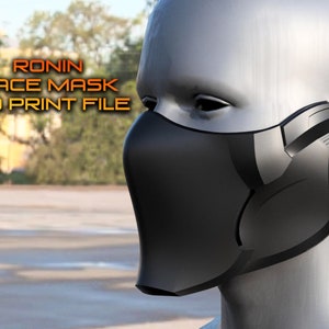 Ronin Face Mask 3D File