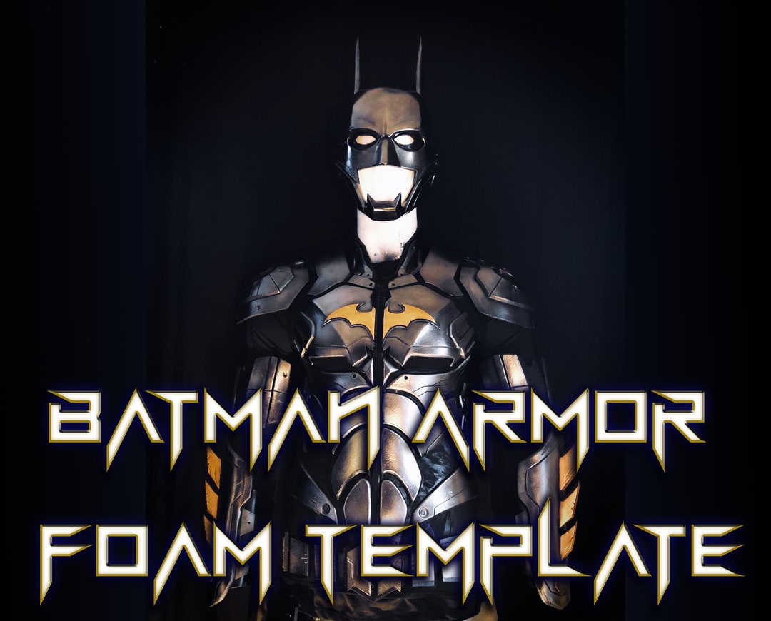 Bat Armor Foam Template - Etsy Portugal