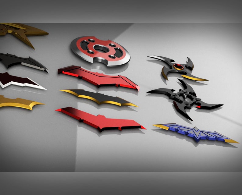 3D Printable Batarang Pack image 5