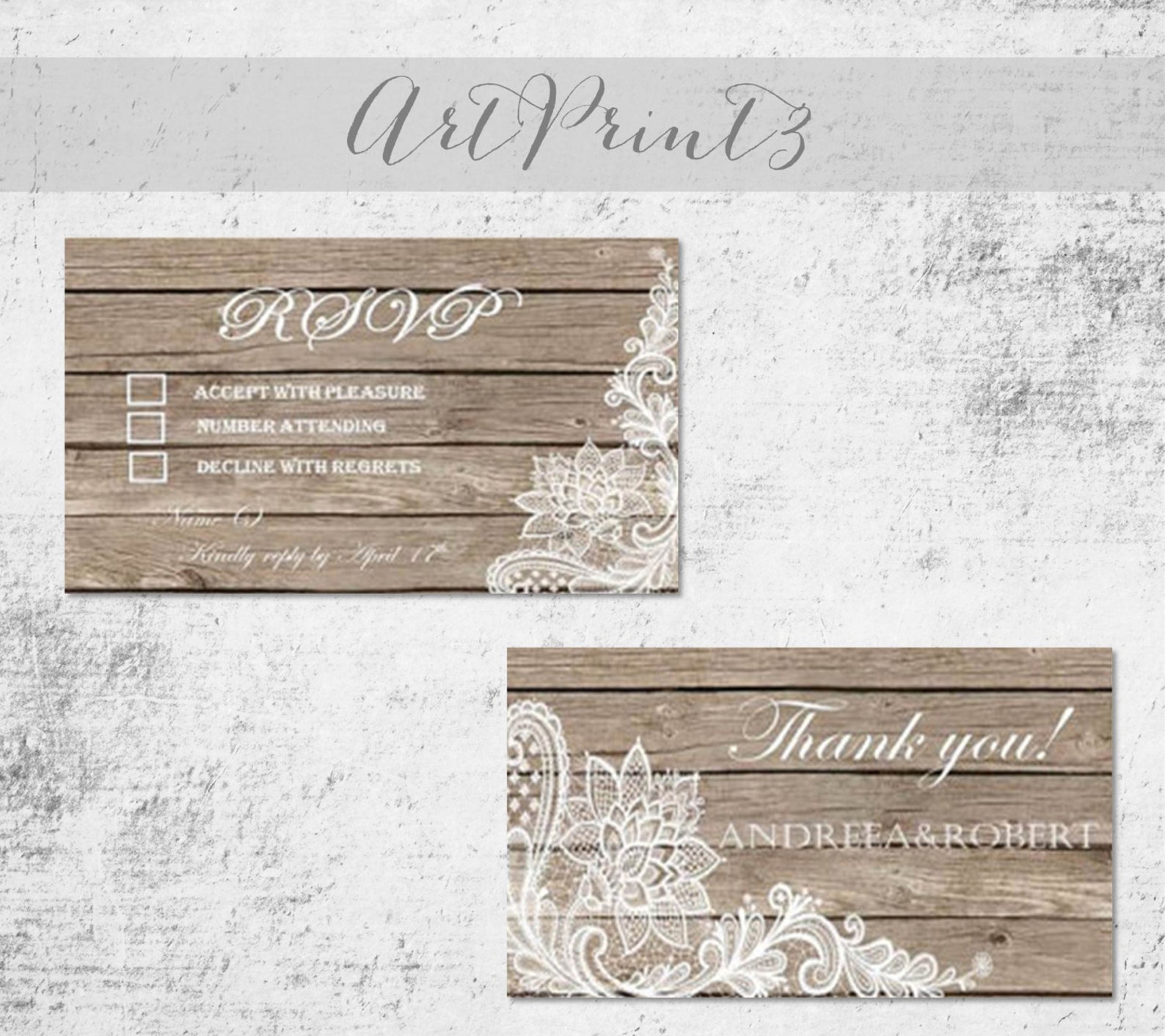 Rustic Wedding Invitation Printable Printable Wedding - Etsy