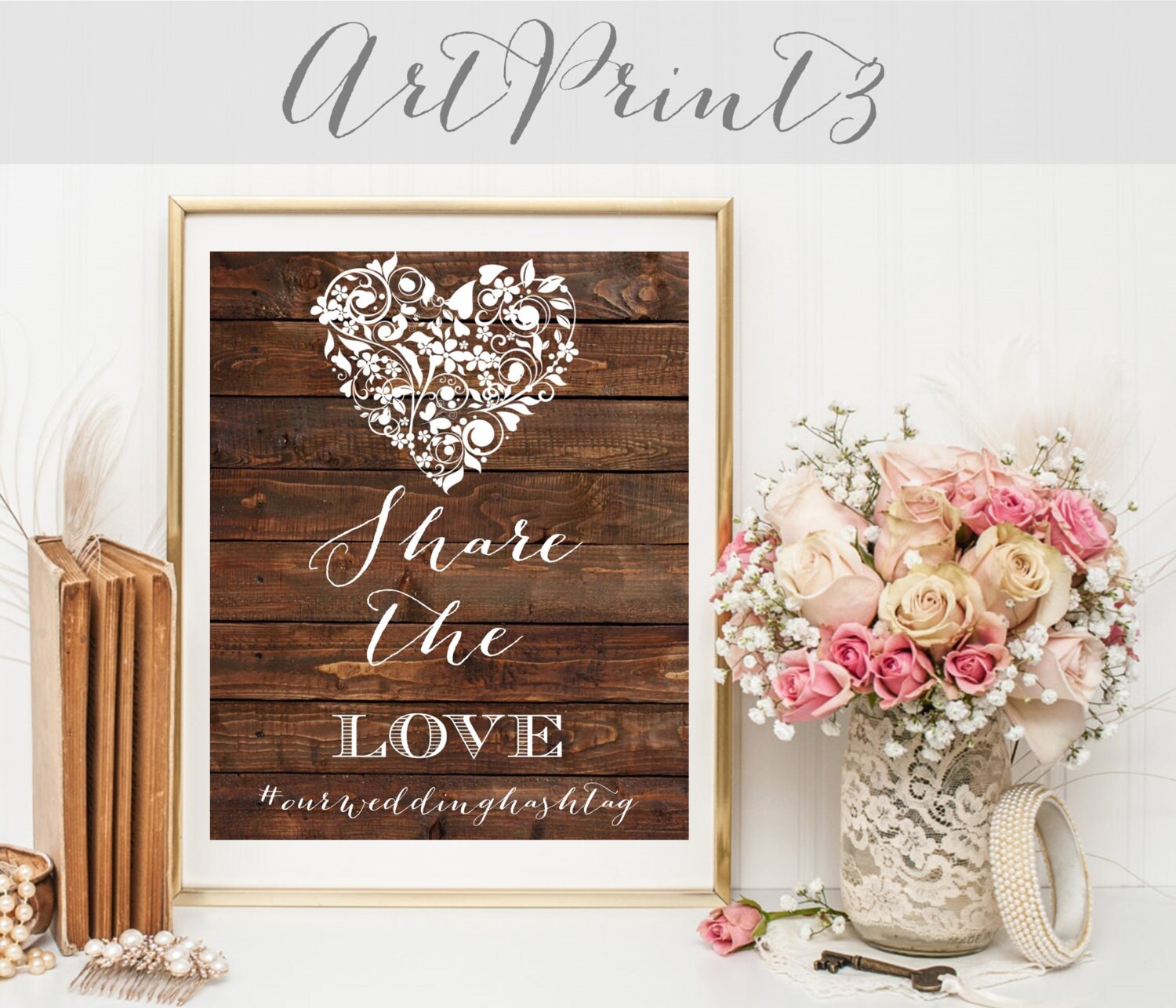 Printable Wedding Love Signs
