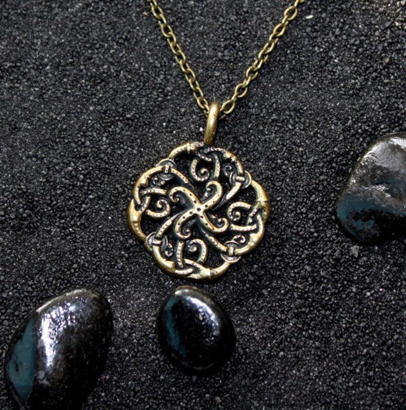 Celtic Knot Sun 1 Nordic Jewelry Viking Pendant Pagan Etsy