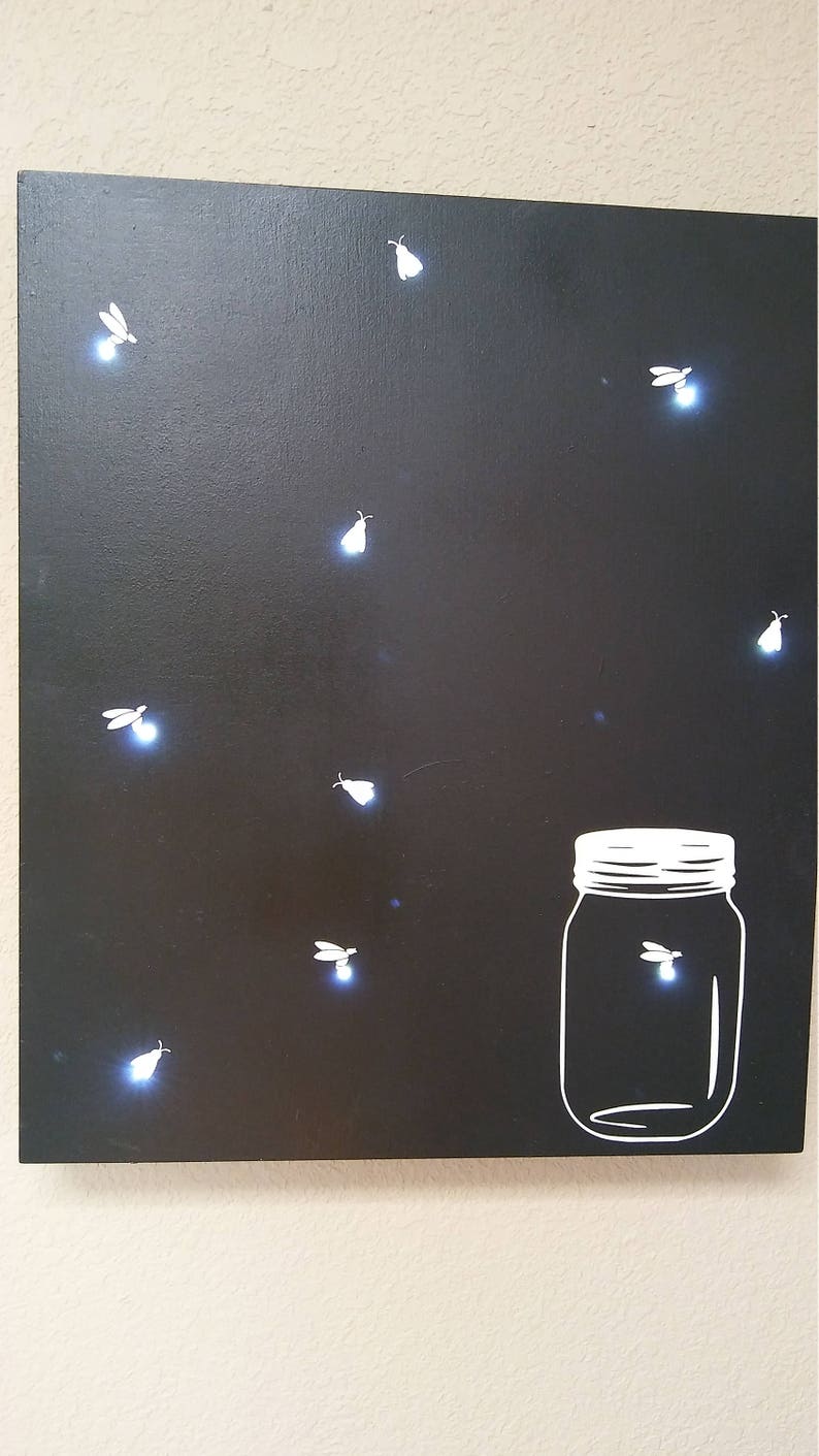 Firefly lightning Bug Light up Sign. Etsy