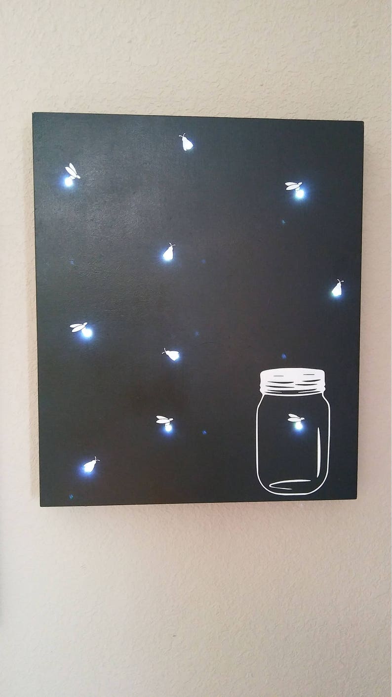 Firefly lightning Bug Light up Sign. Etsy