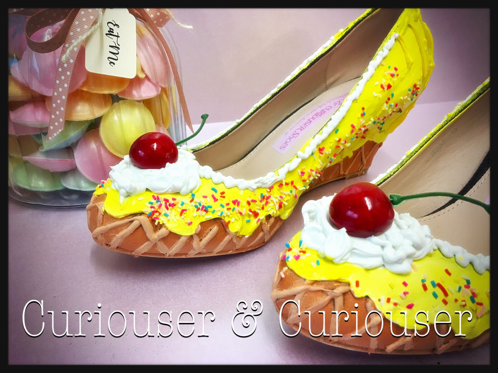 Lemon Ice Cream Sundaes Wedges Etsy