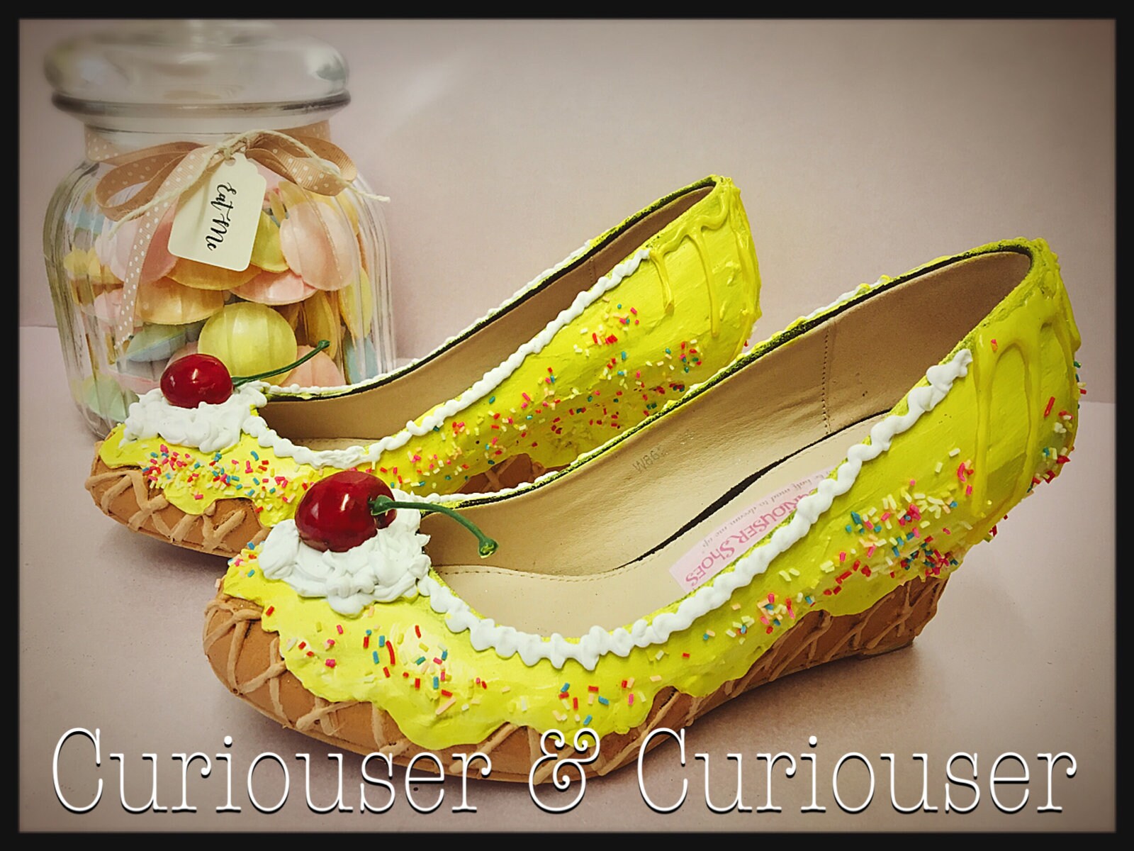 Lemon Ice Cream Sundaes Wedges Etsy