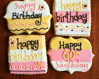 21st birthday cookie etsy