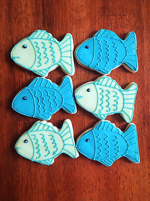 Fish Sugar Cookies, Fishing Gifts, Fishing Gifts for Men, Fish