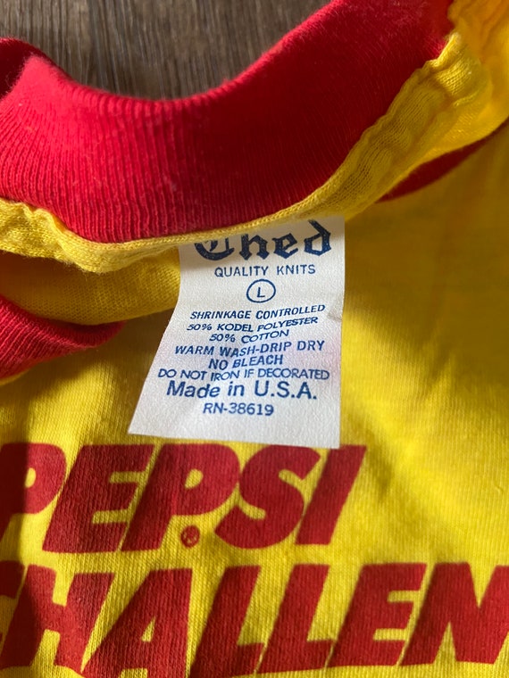 Vintage Pepsi marathon shirt - image 4