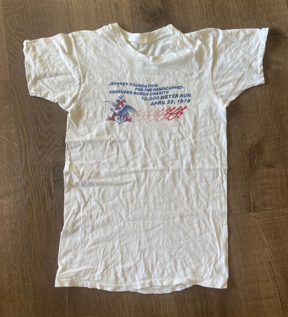 Vintage charity race marathon shirt