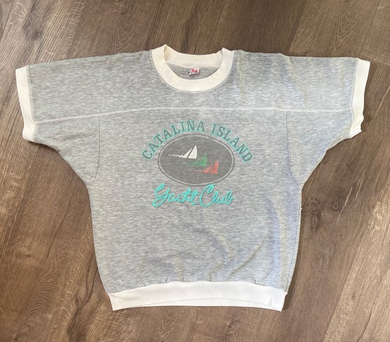 Vintage Catalina Island Yacht club USA sweatshirt