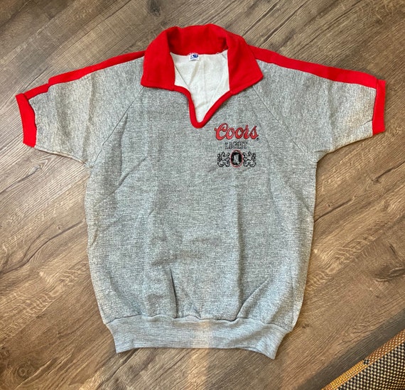 Vintage Coors beer USA sweater polo