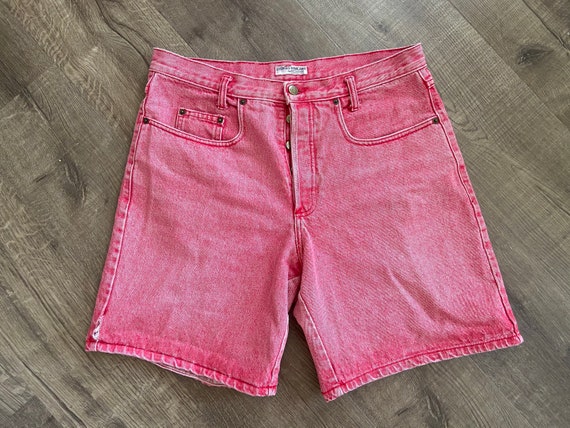 Vintage Guess by Marciano USA denim jean shorts - image 1