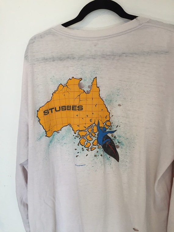 Vintage 1980's Stubbies long sleeve tshirt. Made … - image 2