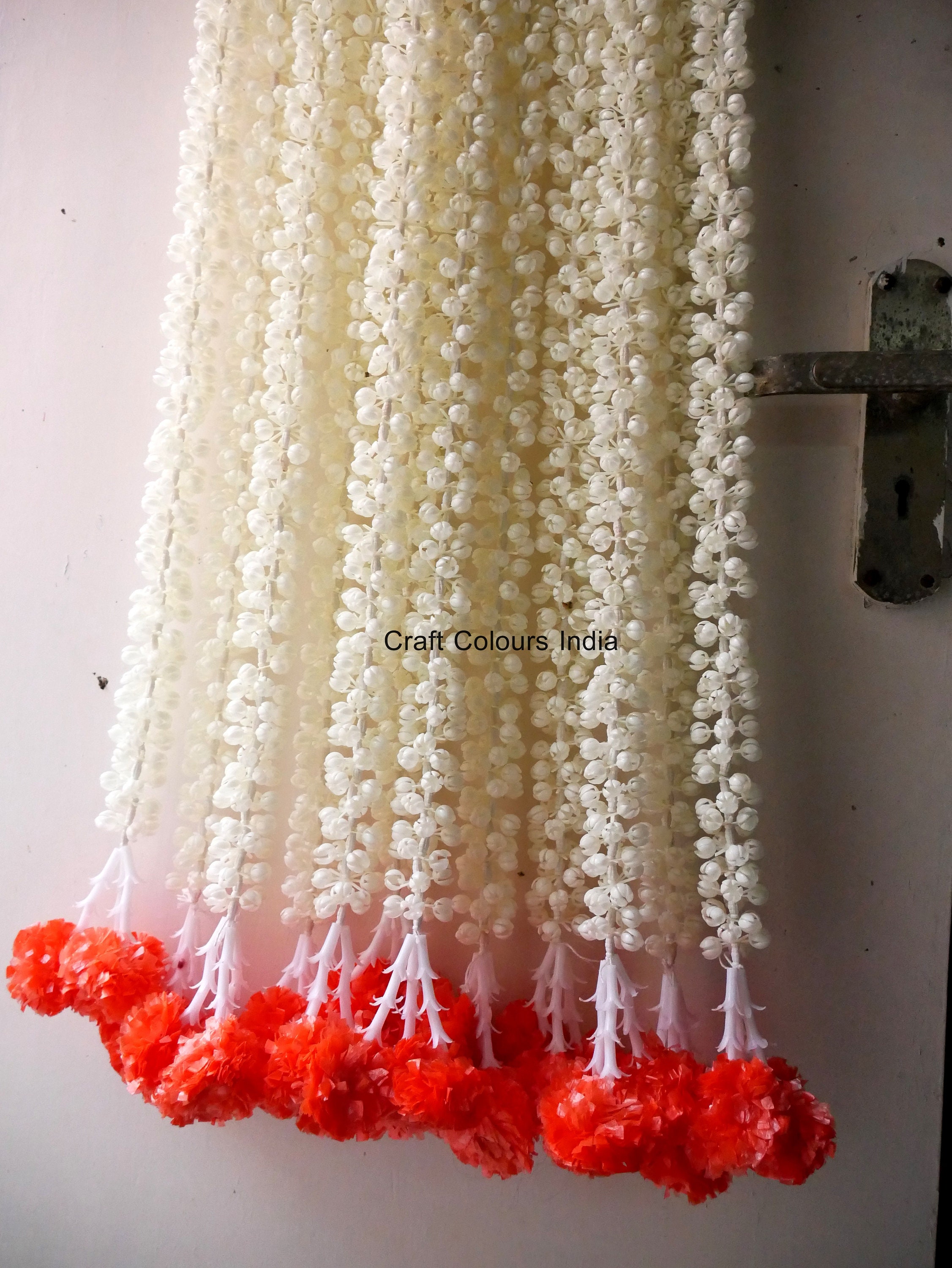 Jasmine Garlands Wedding Marigold End Garlands Etsy