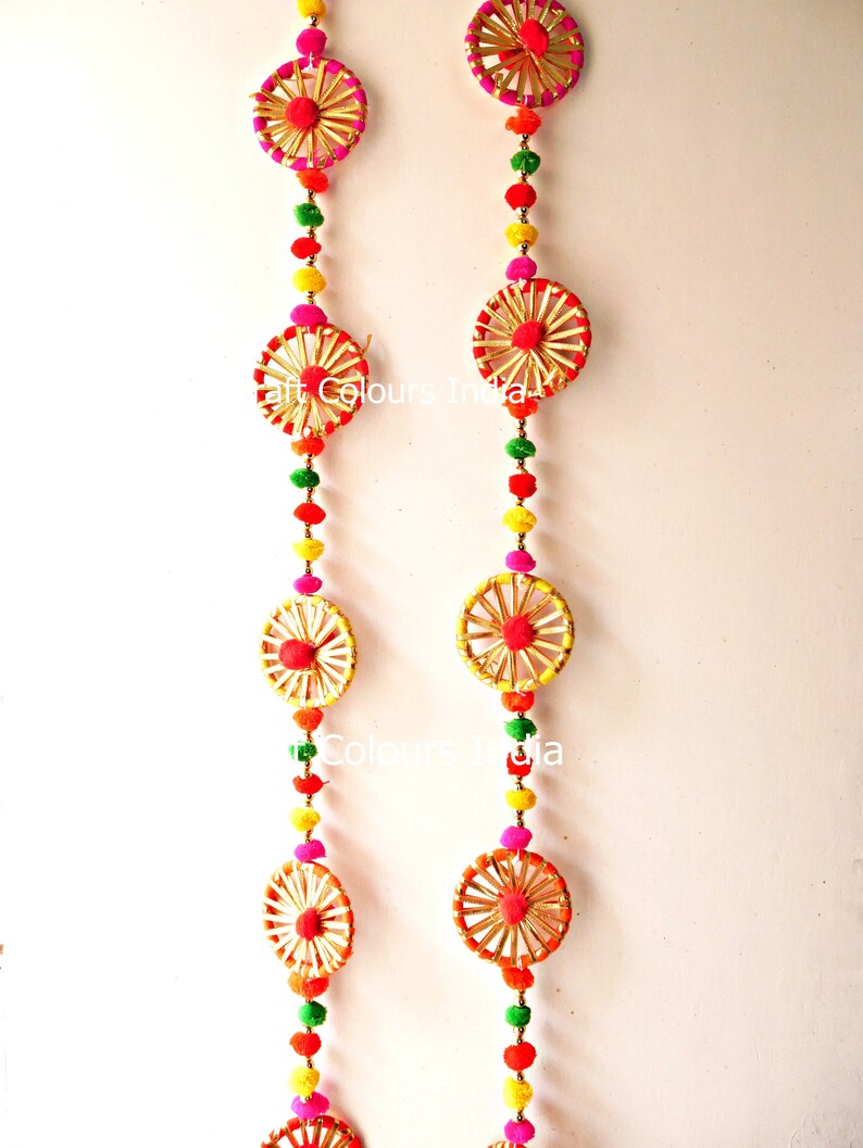 60 set of 2 Toran door hanging/ Diwali decoration/ Door Etsy