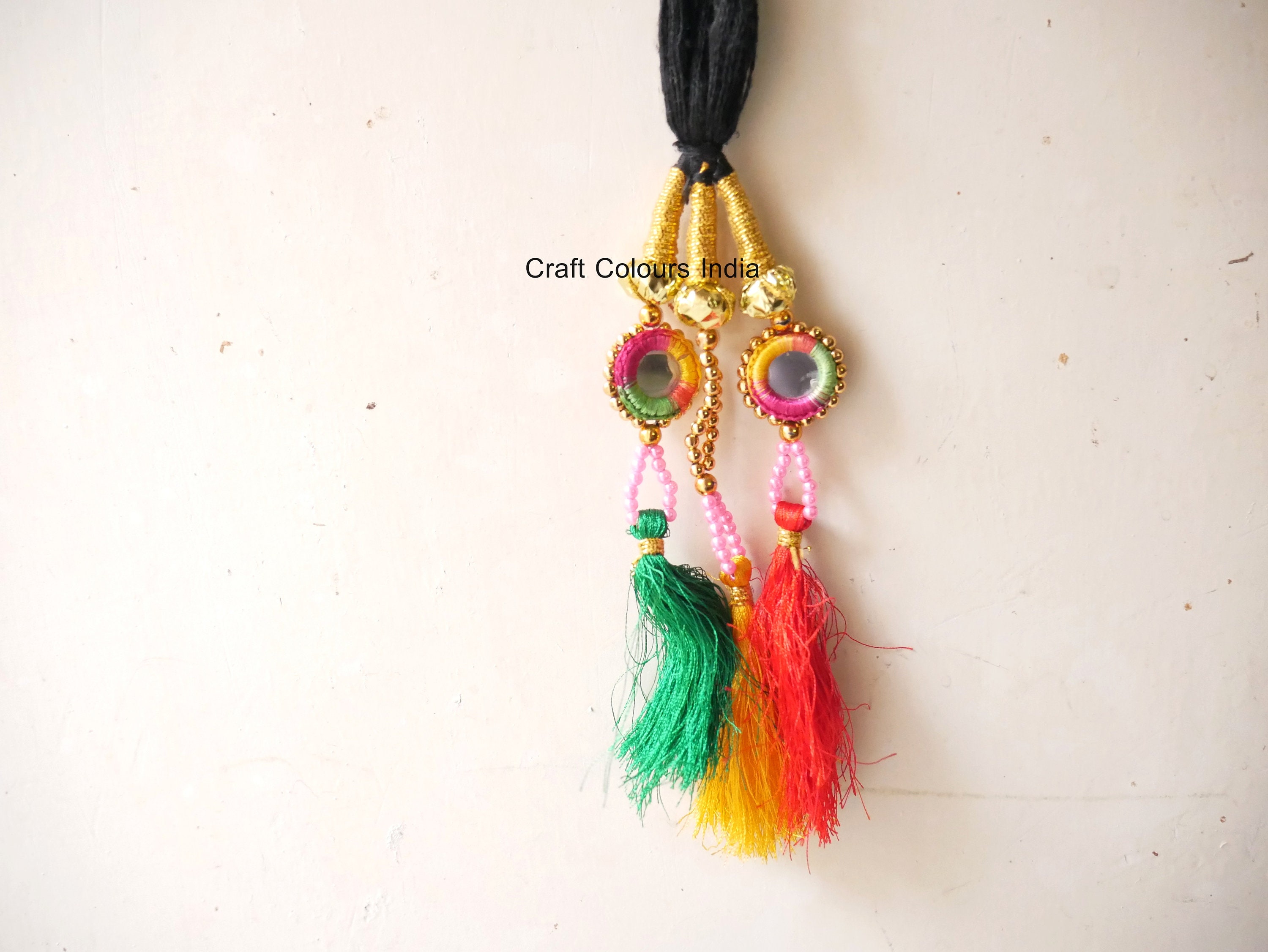 Tricolor Kids Paranda Indian Parandi Braid Hairstyle Belly - Etsy Tricolor Kids Paranda Indian Parandi Braid Hairstyle Belly - Etsy