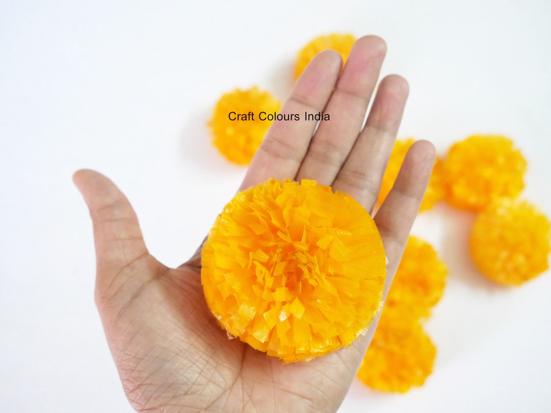 Loose Artificial Orange Marigold Flowers Floral Decoration Etsy UK
