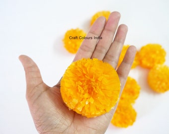 Lose orangene Ringelblumen, Blumendekoration, Scrapbooking