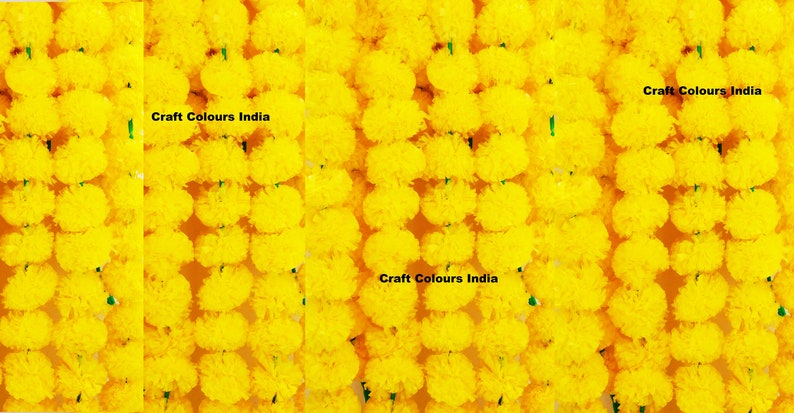 40 Pcs Free Express Shipping Bulk Yellow Marigold Flower Etsy