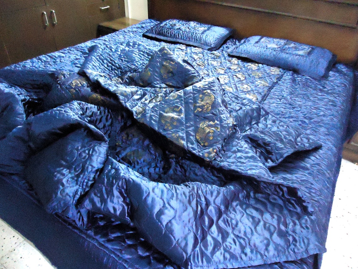 Free Express Shipping Jaipuri Quilt Set Rajasthani Throw Etsy