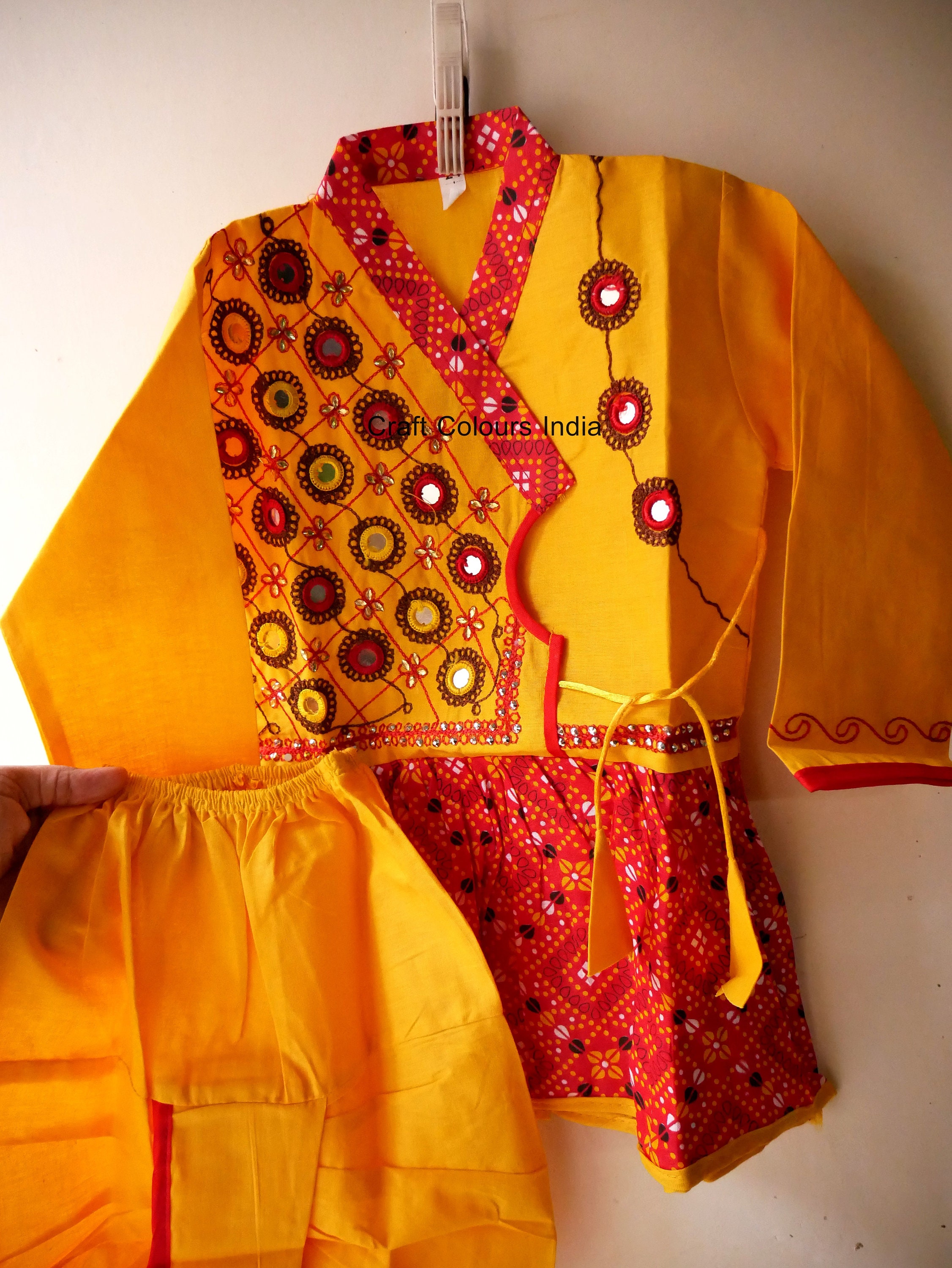 Toddler Krishna dress yellow baby boy Kanha dress set with Etsy