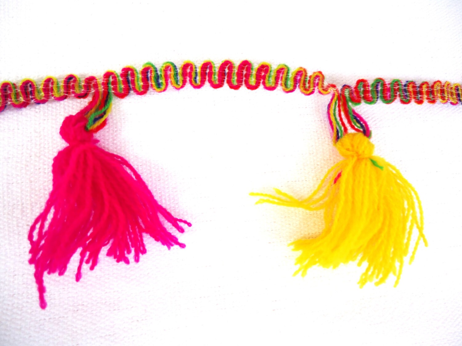 Multicolor Tassel Lace 7 Yards Tassel Trim Tassel Tape Etsy