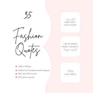 Fashion Instagram Quotes, Fashion Blogger Quotes, Boutique Instagram Quotes IG