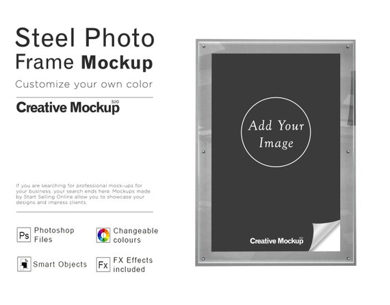 Photo Frame Mockup Etsy