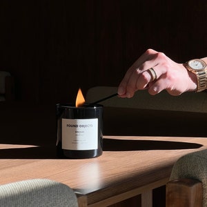 Arvin Olano Creator Drop FOUND OBJECT 8 oz soy candle - ready to ship