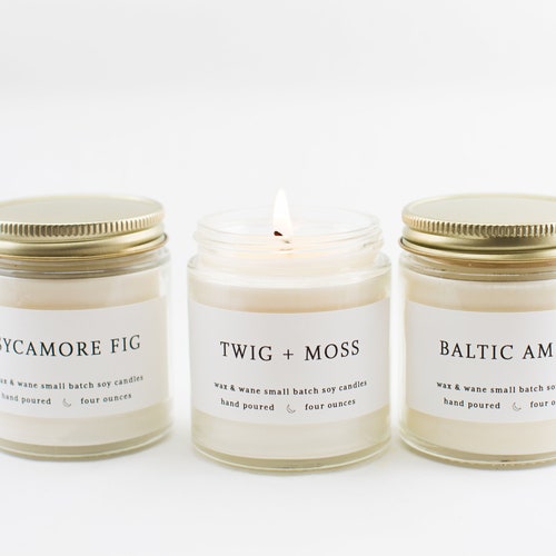 Best Selling Soy Candles Gift Set Scented Candles Boxed Gift Etsy