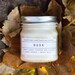 Dusk - Autumn Woods Soy Candle -Candle - Fall Leaves Candle - natural candles - mason jar candle - Ready to Ship - naturally scented candle