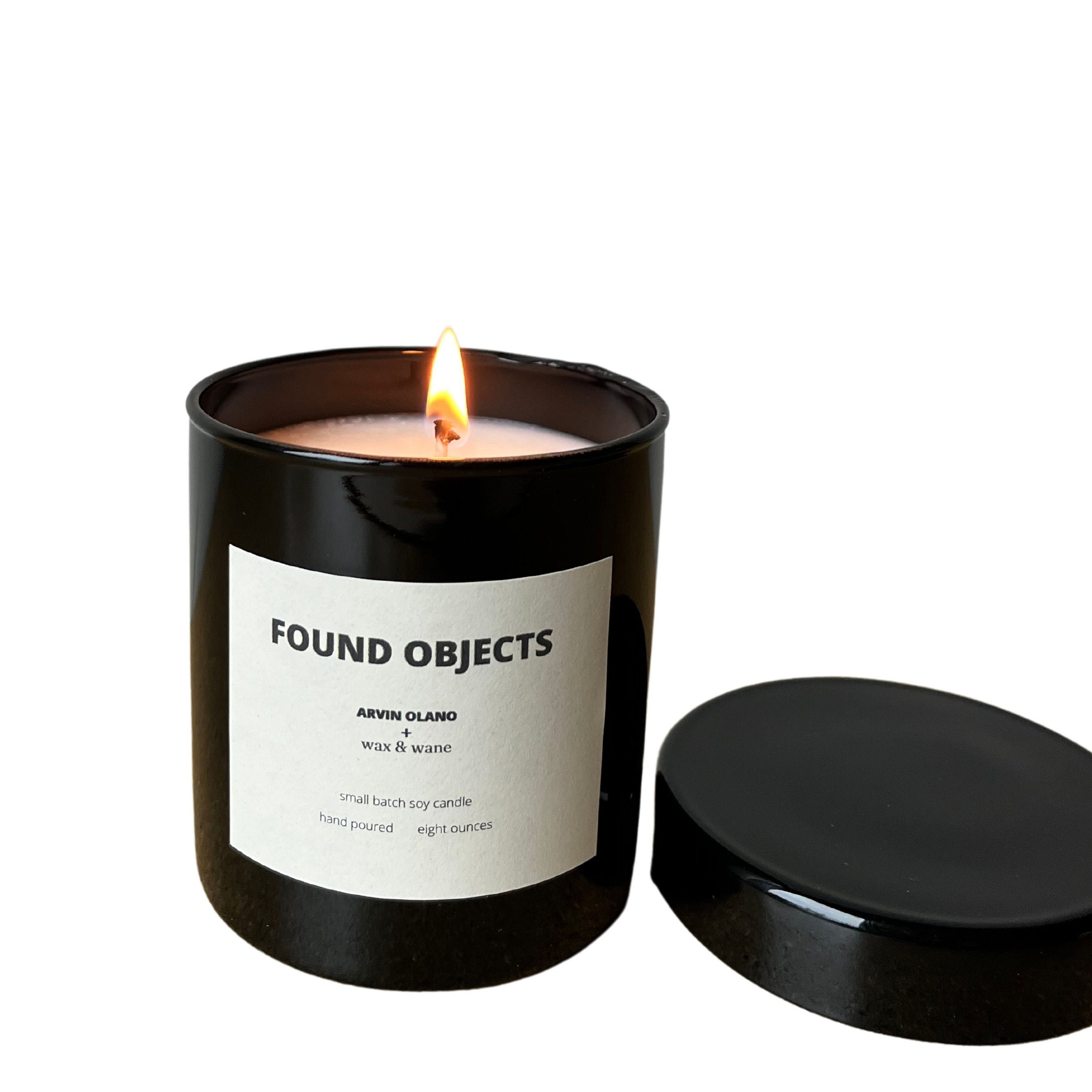 Arvin Olano Creator Drop FOUND OBJECT 8 Oz Soy Candle Ready