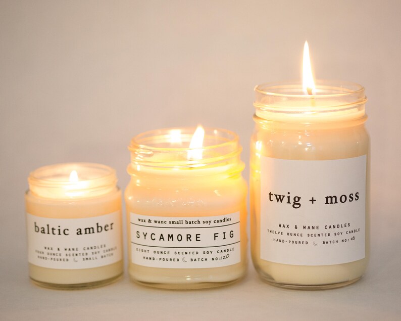 Portland Rose Candle All Natural Oregon Soy Candle Rose Etsy