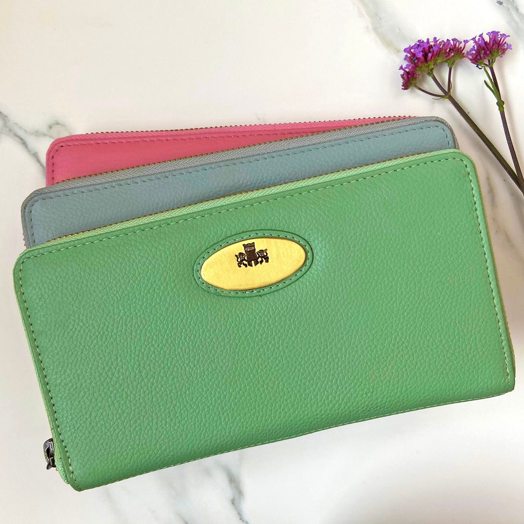 Women's Large Genuine Leather Purses Etsy UK