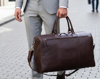 Grote bruine tas van buffelleer