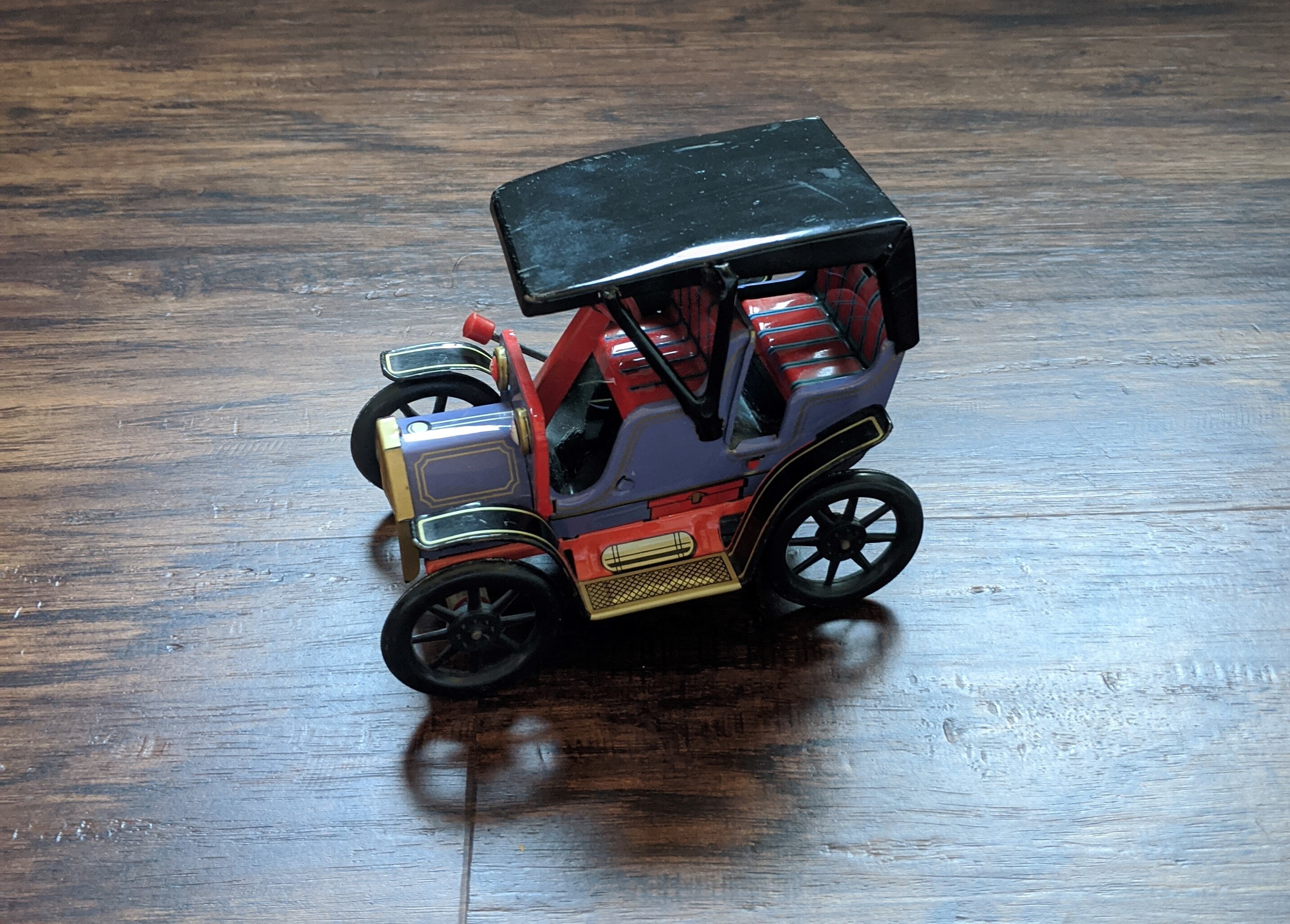 Vintage Modern Toys Lever Action Tin Car. Made in Japan. Etsy