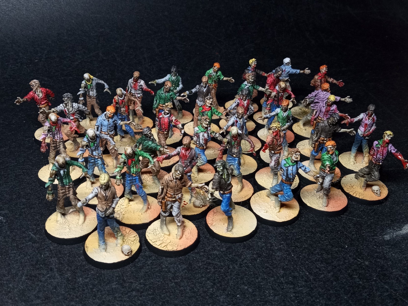 thumbnail image 2 of Zombicide Miniatures Lot – 4 PCS Zombies, DND Role-Playing Figures, CMON 2 of 3