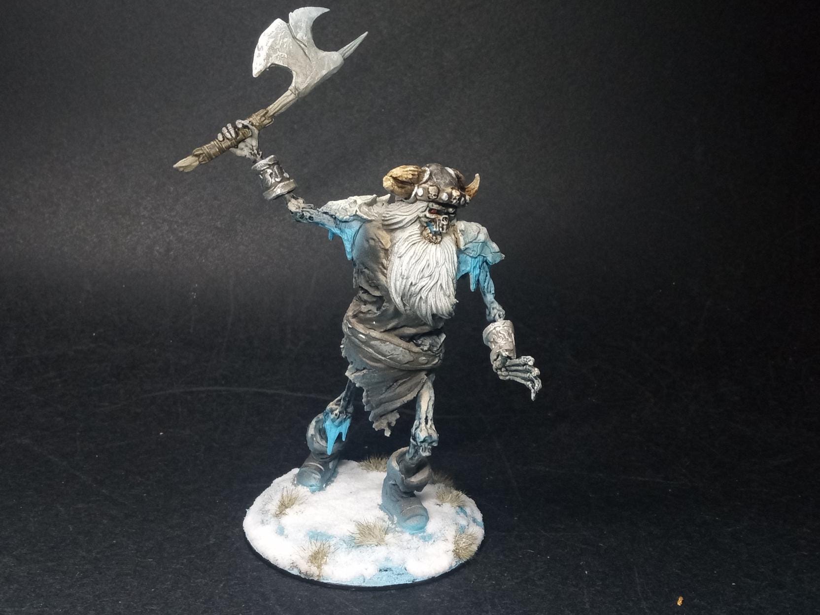 Frost Giant Miniature Painted - Etsy