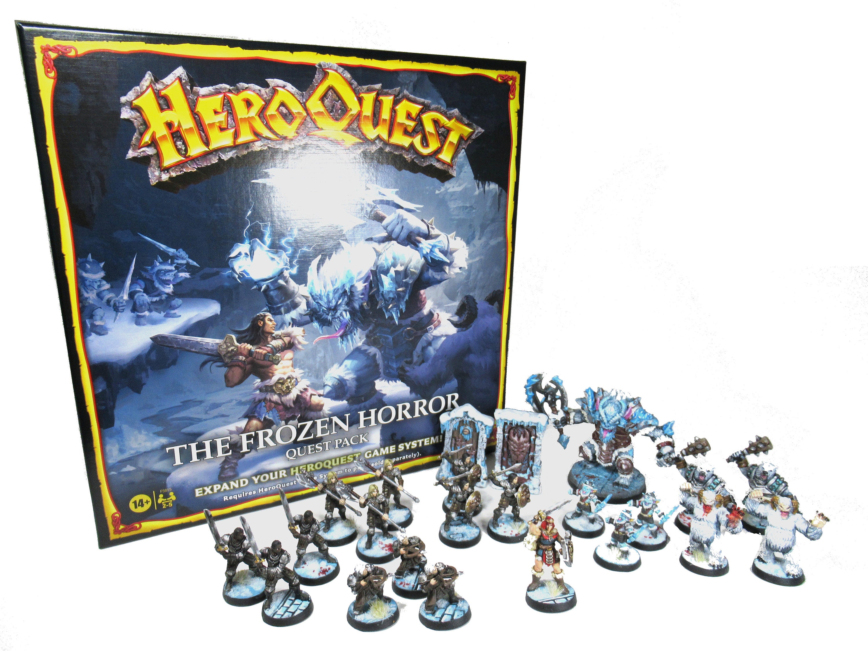 Heroquest - extension l'horreur des glaces - Jeux de société -Hasbro