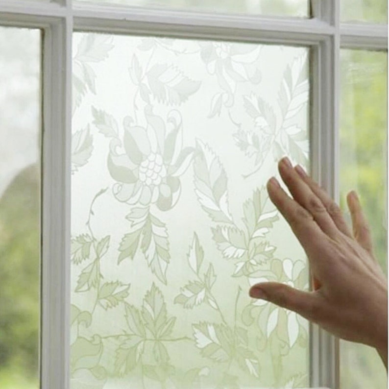 Privacy Window Film Contact Paper Transparent Decorative Etsy Australia