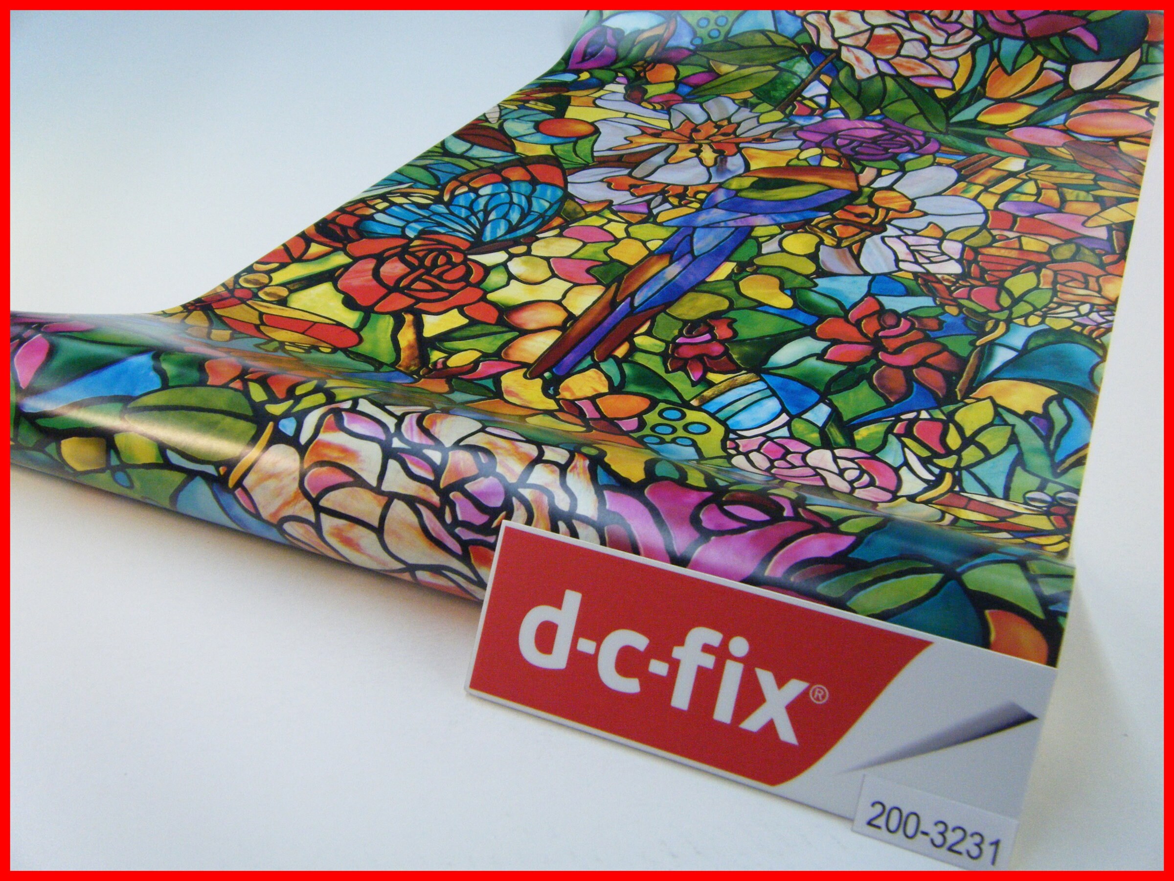 Colourful Transparent Contact Paper Floral Patterns Designs Etsy