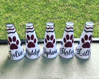 customize a megaphone 13 white megaphones