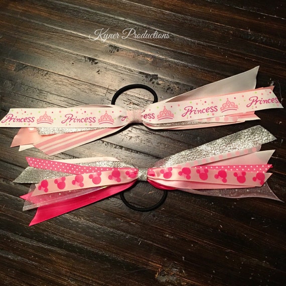 Customize Your Own Themed Hair Tie Ribbon Ponytail Bow Etsy