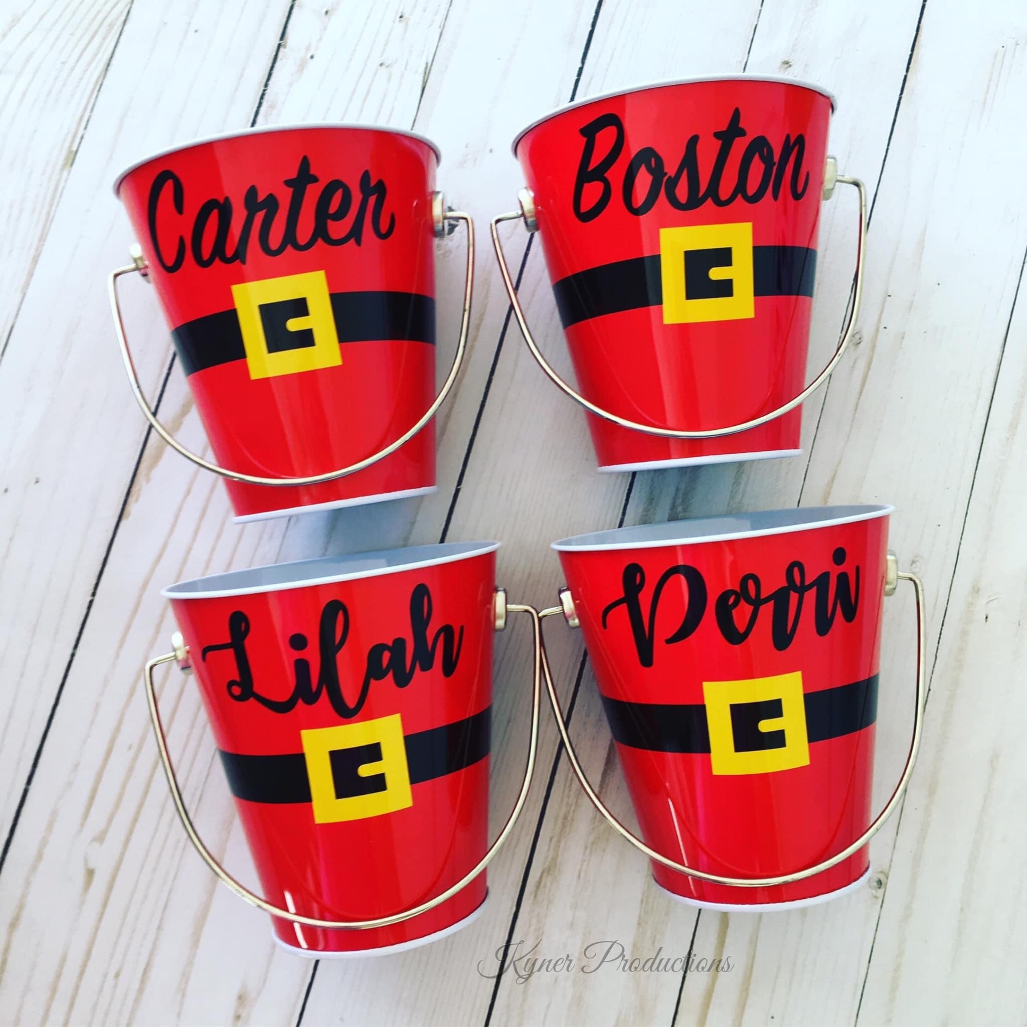 Customize Your Own Tin Pail / Personalized Tin Pail / Custom Etsy