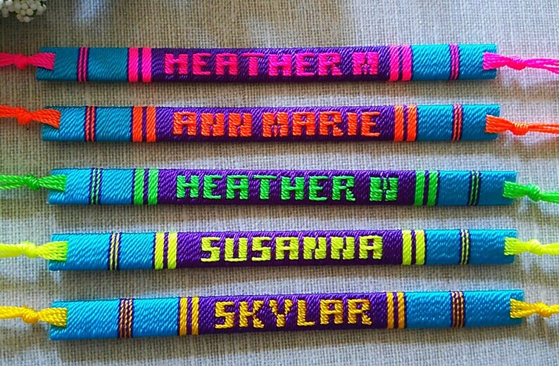 personalized team bracelets
