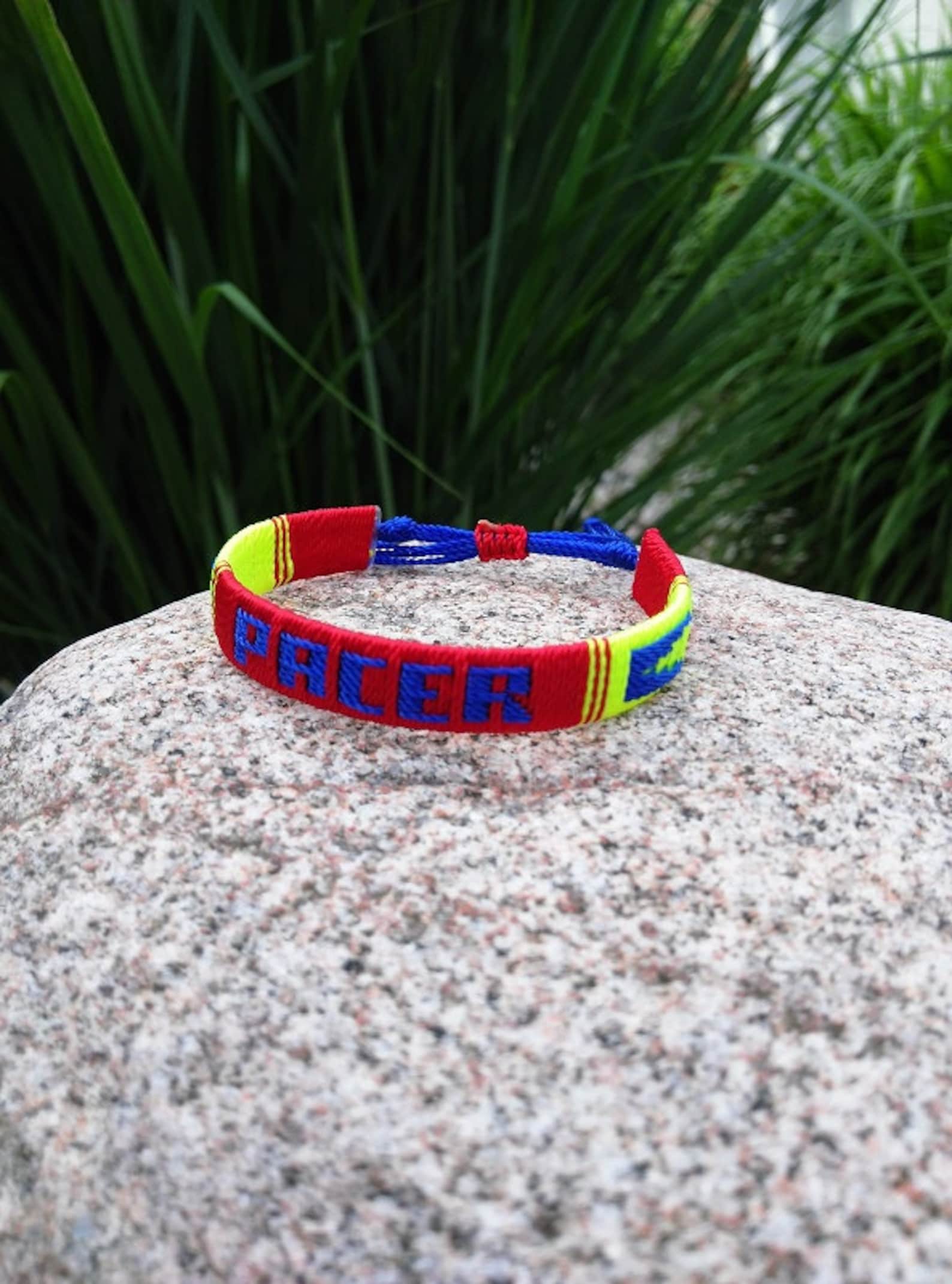 Name Bracelet Personalized Mexican Bracelet Friendship Etsy