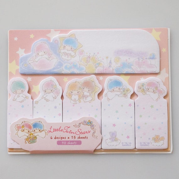 Sanrio Little Twin Stars Sticky Notes Extra Sticky
